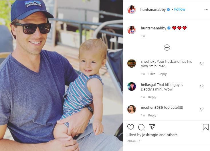 Jeffrey Bruce Livingston With Baby, Post By Wife